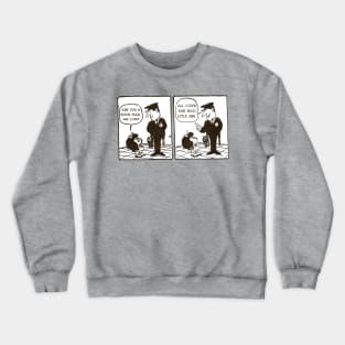 all cops are bad (retro comic) Crewneck Sweatshirt